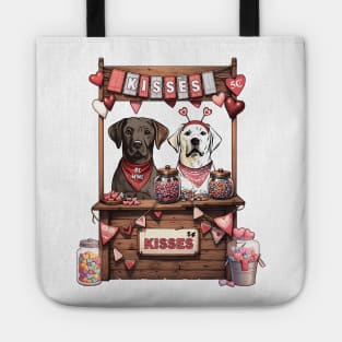 My Labrador Retriever Is My Valentine Tote