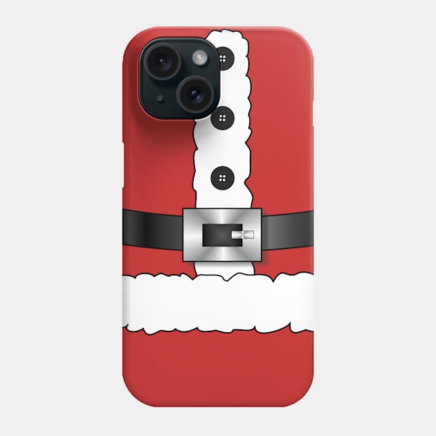 merry christmas hohoho red santa claus Phone Case by Tina