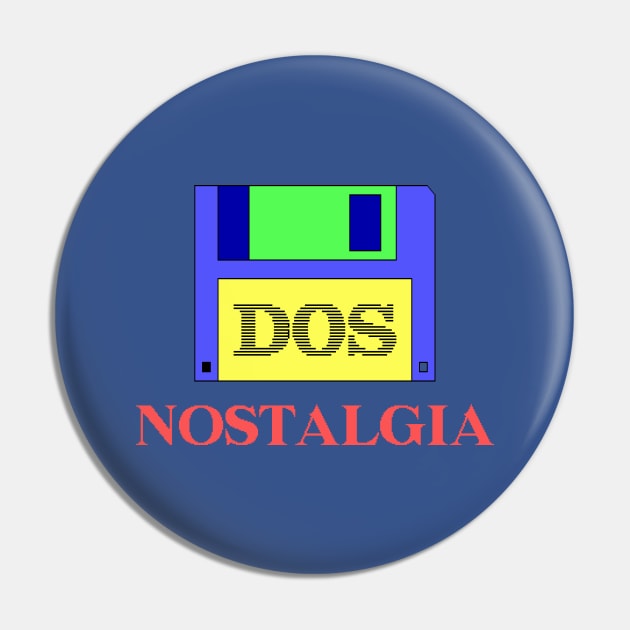 Official DOS Nostalgia EGA Pin by DOS Nostalgia