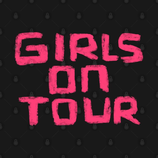 Girls on Tour for Girls Trip by badlydrawnbabe