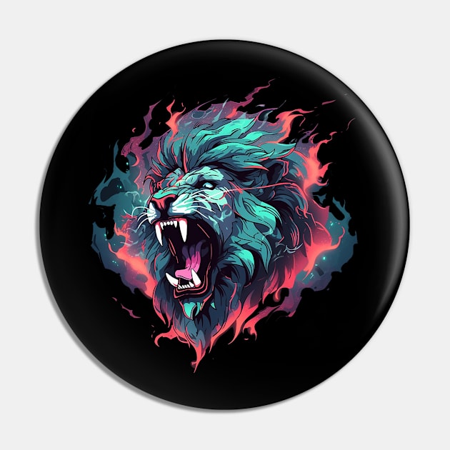 lion Pin by dorapeterx