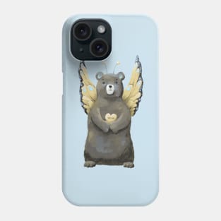 Winged Bear Phone Case