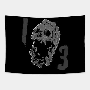 13 skull Tapestry