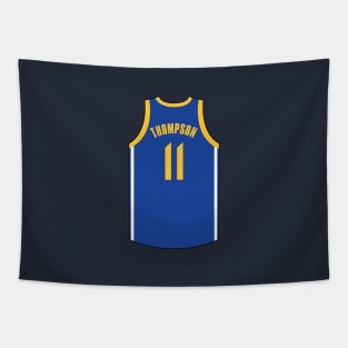 Klay Thompson Golden State Jersey Blue 2024 Qiangy Tapestry