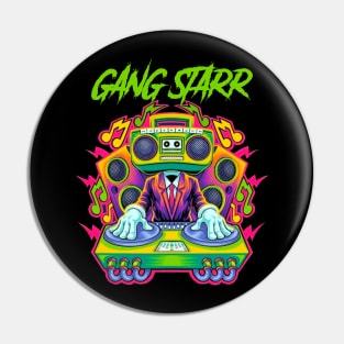 GANG STARR RAPPER Pin