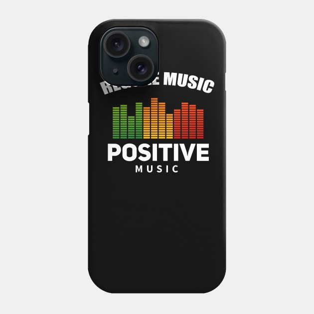 Reggae Music, Positive Music, Cool Reggae Phone Case by alzo