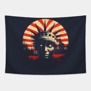 Wicked Statue of Liberty Tapestry