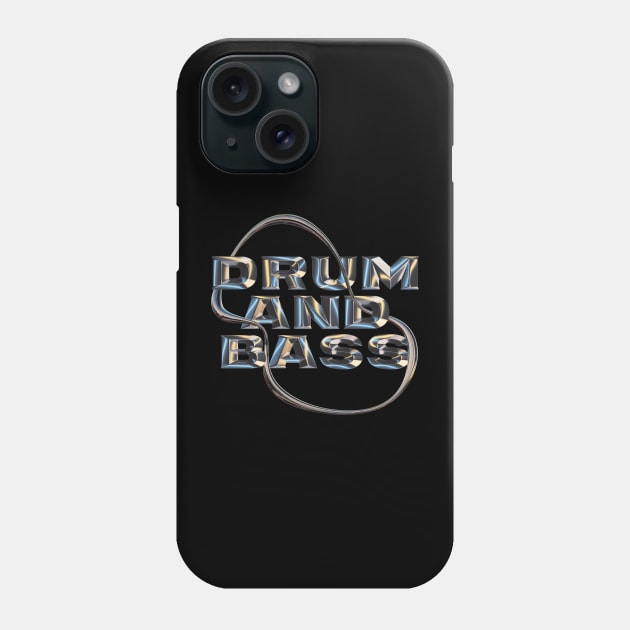 Drum And Bass Chromium Phone Case by Drum And Bass Merch