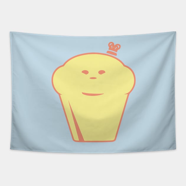 Chubby Cupcake Tapestry by Seabastion