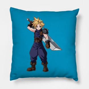 cloud strife Pillow