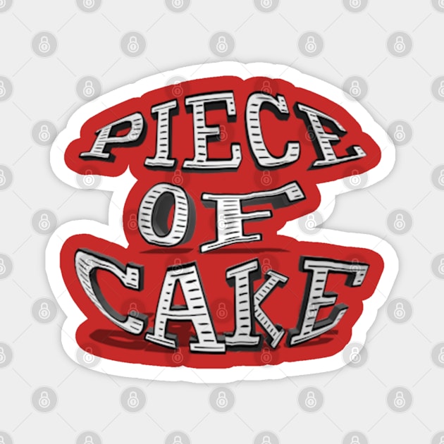 piece of cake Magnet by MARIN