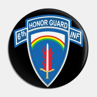 6th Inf Honor Guard - SSI X 300 Pin