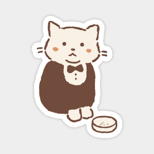 Cat Butler Magnet