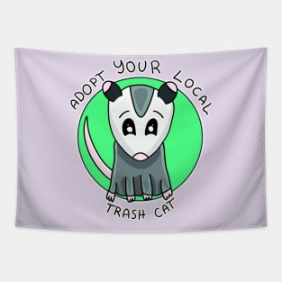 Adopt Your Local Trash Cat Tapestry