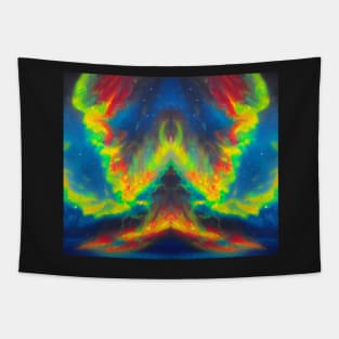 Multicolored Solar Flares 3 Tapestry