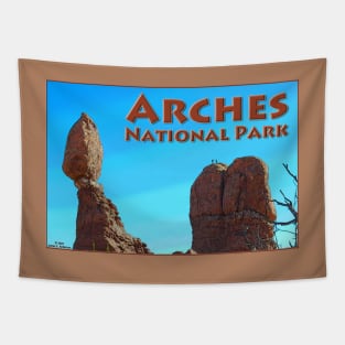 Balanced Rock Arches Tapestry