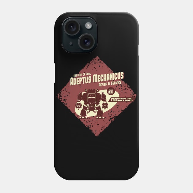 Baal Furioso Dreadnought - Adeptus Mechanicus Phone Case by Exterminatus