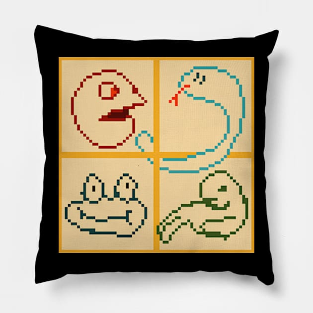 The Creatures Exhibit A Pillow by Good Stafe