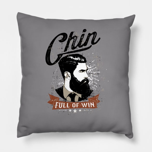 A chin full of win Pillow by StarlightDesigns