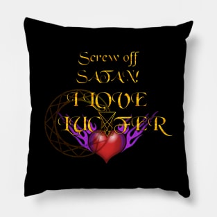 I Love Lucifer Pillow