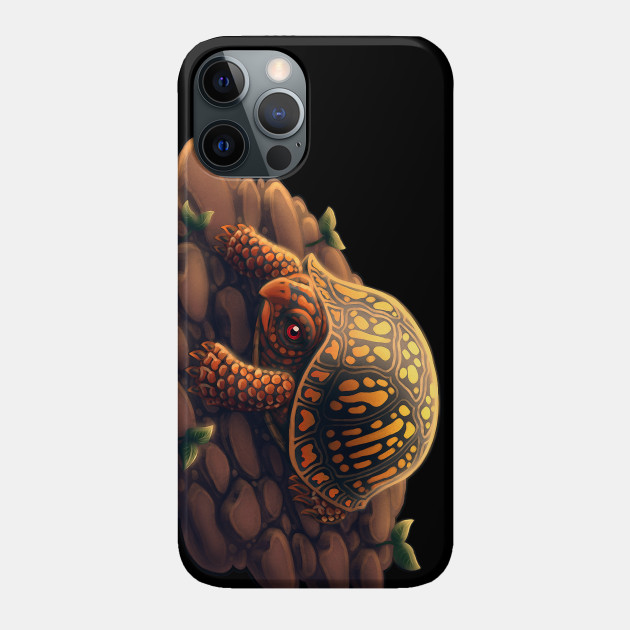 Painted Box Turtle - Turtle - Phone Case