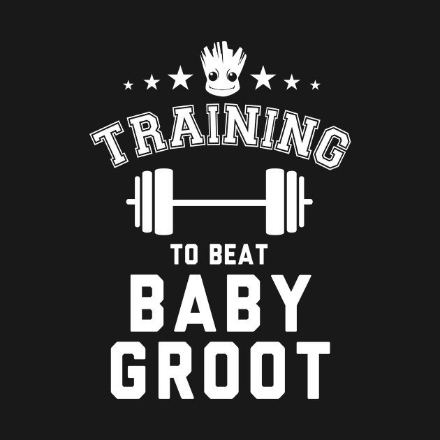 Guardians Of The Galaxy Training To Beat Baby Groot by Rebus28