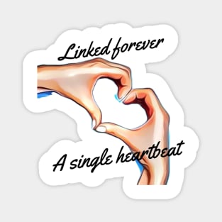 Linked forever Magnet