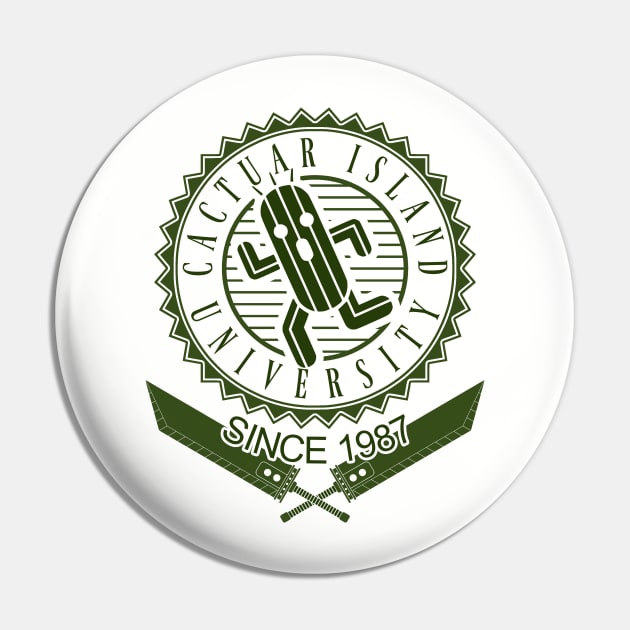 Cactuar university bright version Pin by karlangas