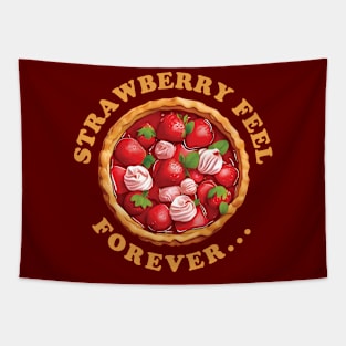 Strawberry Feel Forever Tapestry