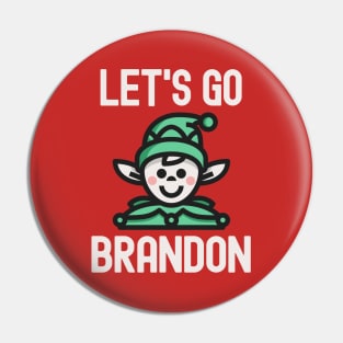 Let's Go Brandon - The Christmas Elf Pin