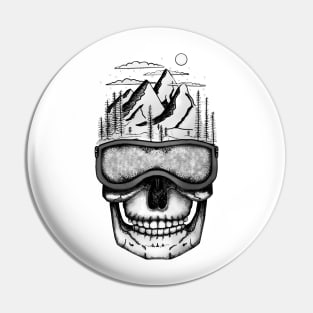 Skullorado Pin