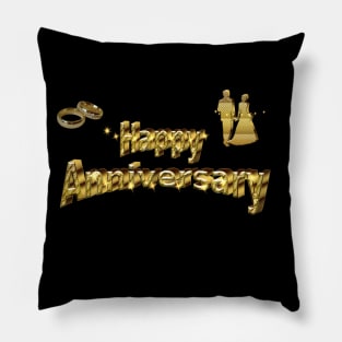 happy anniversary Pillow