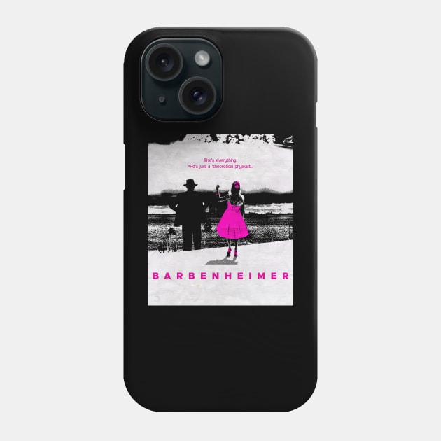 Barbie x Oppenheimer 2023 Phone Case by Potato 8 Pixel