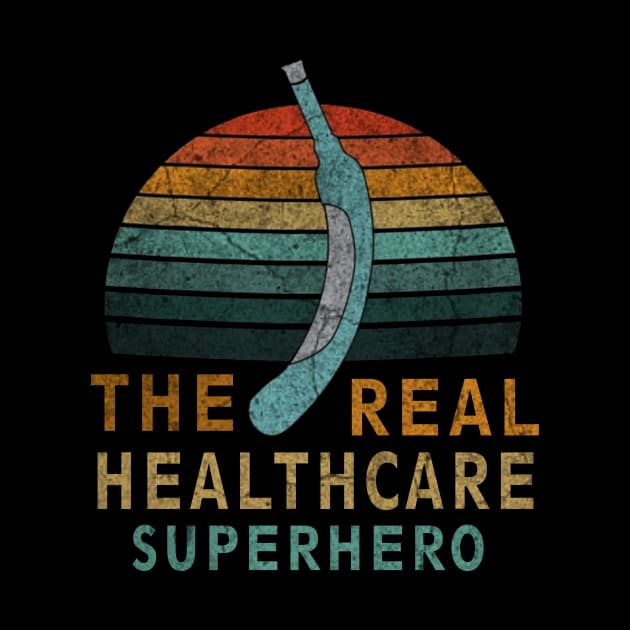 CNA- Cooter Canoe the real healthcare superhero Retro Design by ysmnlettering