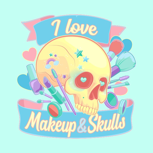 Makeup + Skulls by KJonesDesigns