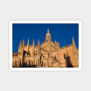 Spain. Segovia. Cathedral. Magnet