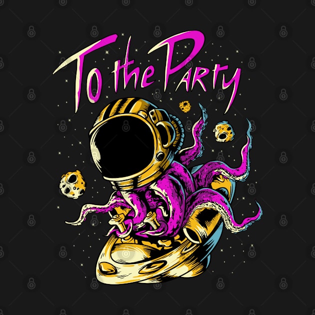 Alien astronaut to the party by daizzy