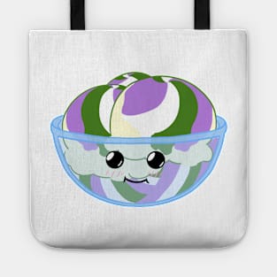 Gender queer ice cream pride Tote