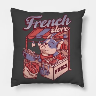 French Bulldog Store Pillow