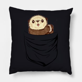 Pocket Otter Sleep Panda Cute Lovely Daughter Pillow