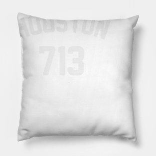 Houston 713 Pillow