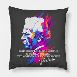 Yitzhak Rabin Pillow