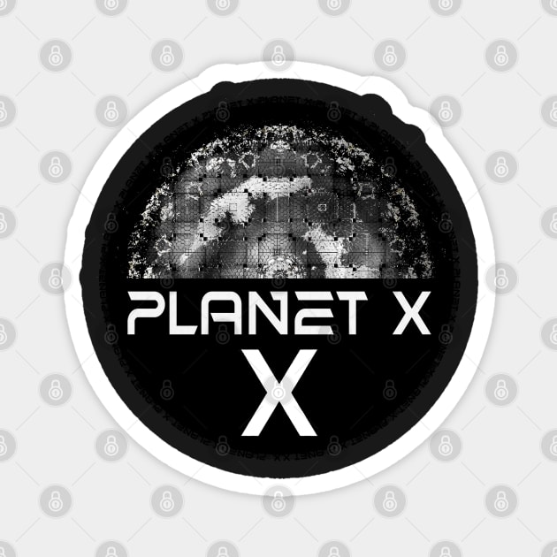 Space Age Interstellar Travel Nibiru Planet X Magnet by PlanetMonkey