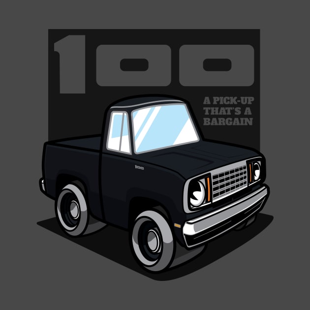 Black - D-100 (1978) by jepegdesign