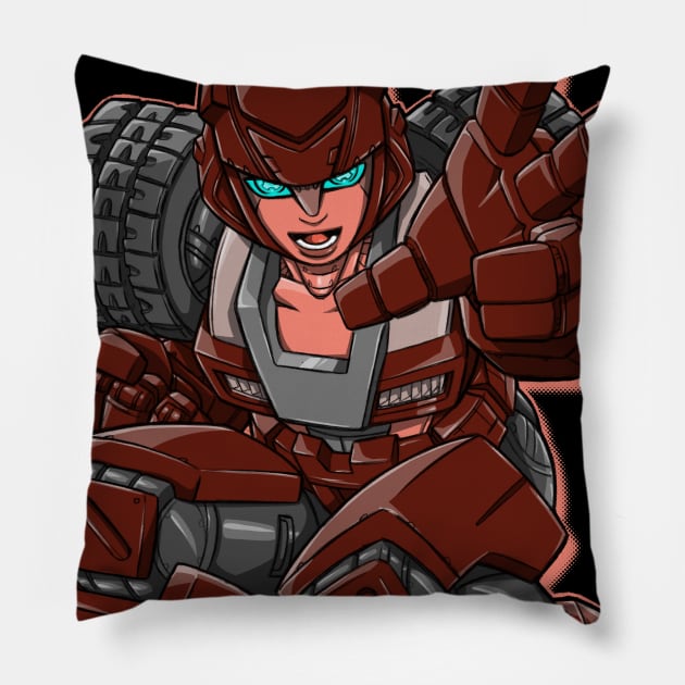 Mini Bot: Small Foot Pillow by Toro Comics