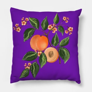 Peach pattern 3 Pillow