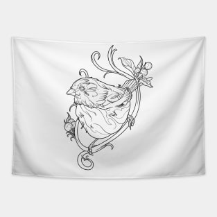 Twite White Tapestry