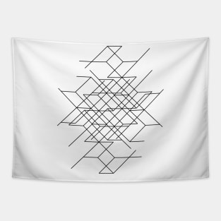 squares design Tapestry