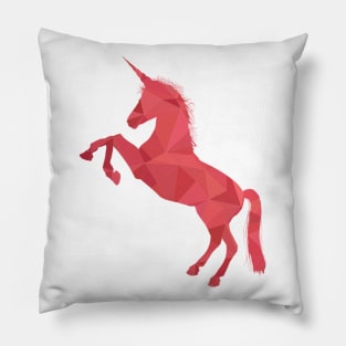 Abstract Unicorn Design Pillow