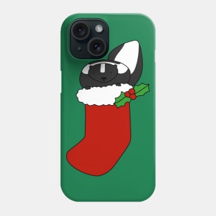 Stocking Skunk Phone Case